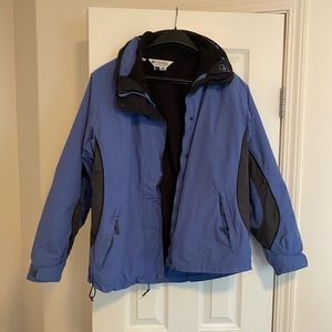 Black/Blue Columbia Bugaboo Jacket